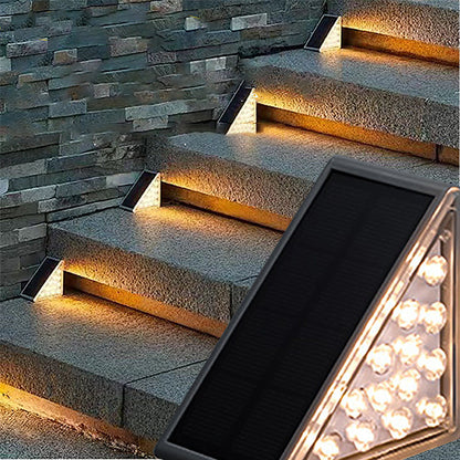 🔥Automatic Light-sensitive IP68 Waterproof Stair Light Solar Charging