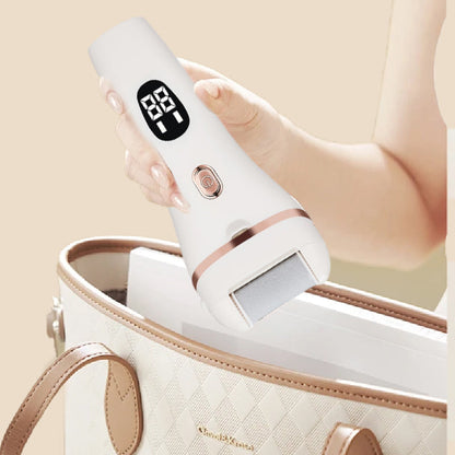 Rechargeable Electric Foot Polisher with Display