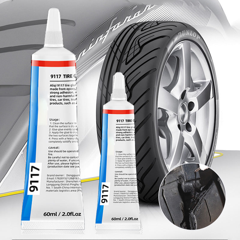 🚗Efficient Waterproof Tire Repair Glues🔧