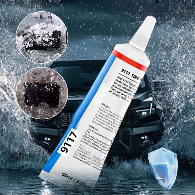 🚗Efficient Waterproof Tire Repair Glues🔧