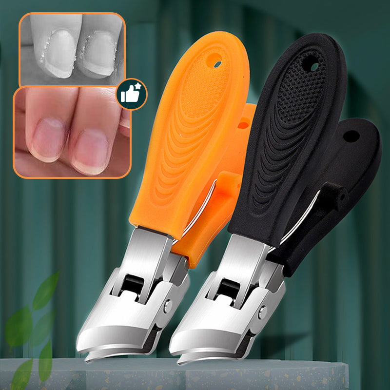 🔥New Hot Selling❤️‍🔥Wide Jaw Opening Anti-Splash Slanted Nail Clipper