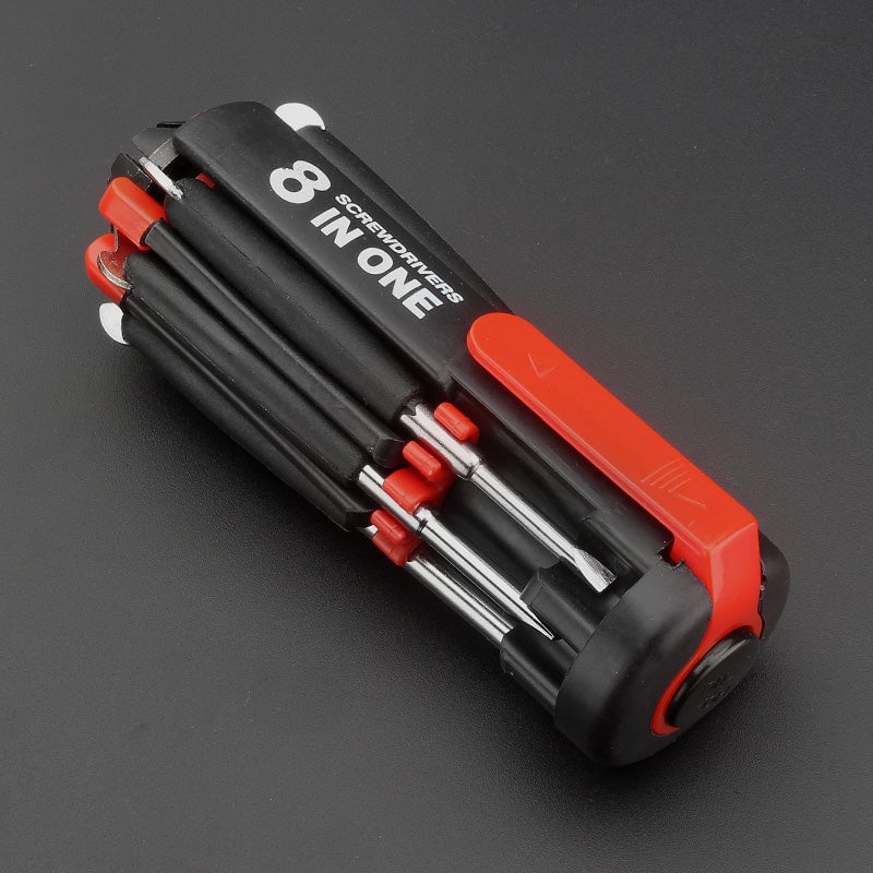 🔥Promotion 50%OFF🔥🪛🔧8-in-1 screwdriver with LED torch💡