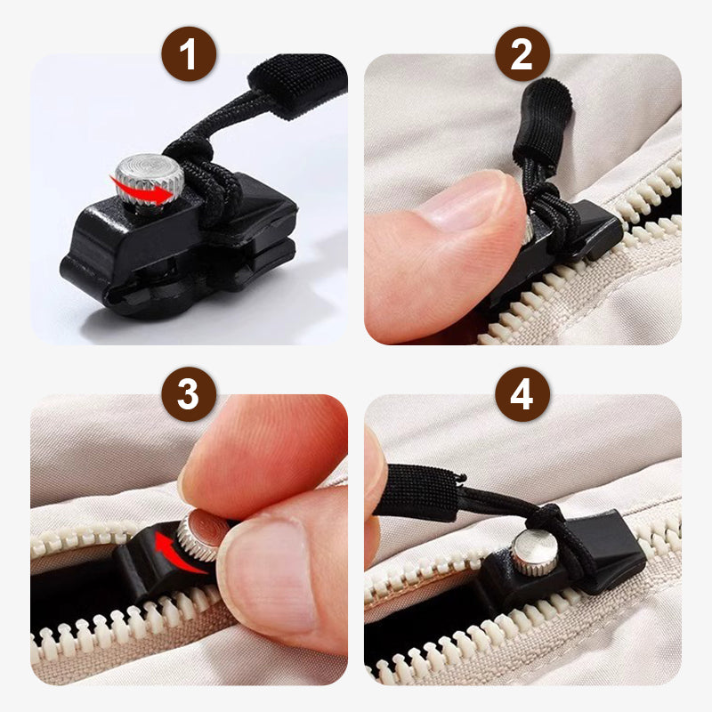 🔥Universal Zipper Repair Kit Quick Fix Slider