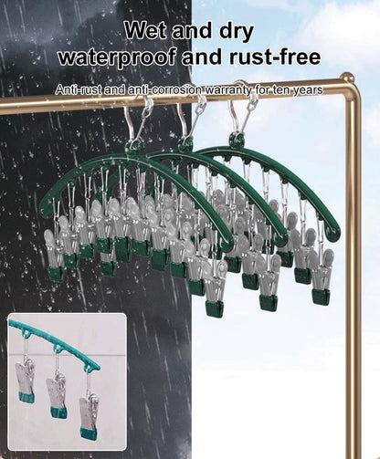 🎁Hot Sale 50% OFF⏳Storage and Drying 2-in-1 Arc-shaped Clothes Hanger