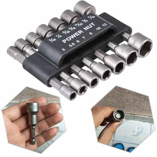 🔥BIG SALE – 50% OFF🔥Power Socket Set, 14-piece 
