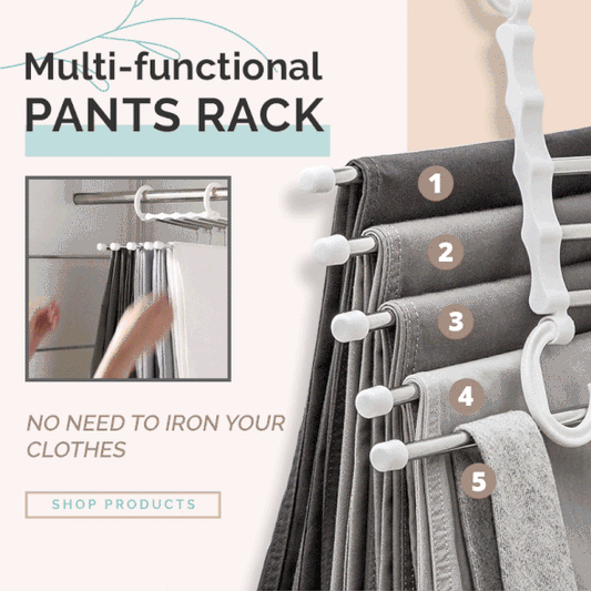⏳Limited time 50% discount💥Multifunctional trouser rack