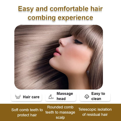 🌸🌞Kaufen Sie 1 und erhalten Sie 1 gratis🎀Valentinstag 50% RABATT🎁Automatisch reinigender rotierender Hebekamm