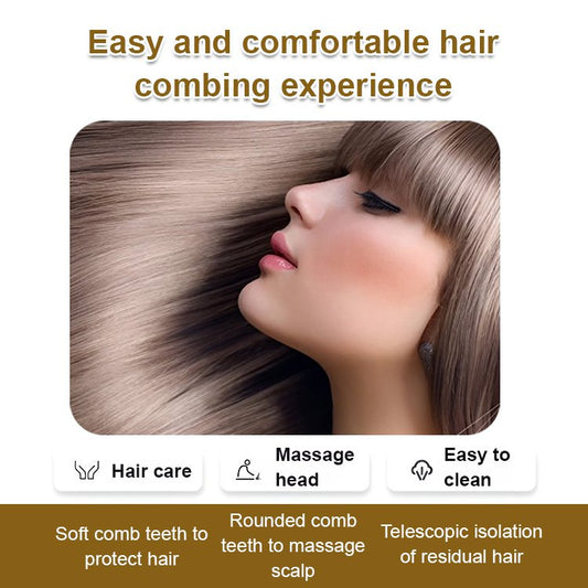 🌸🌞Kaufen Sie 1 und erhalten Sie 1 gratis🎀Valentinstag 50% RABATT🎁Automatisch reinigender rotierender Hebekamm