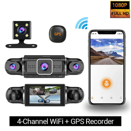 4-Channel 1080P Car Recorder