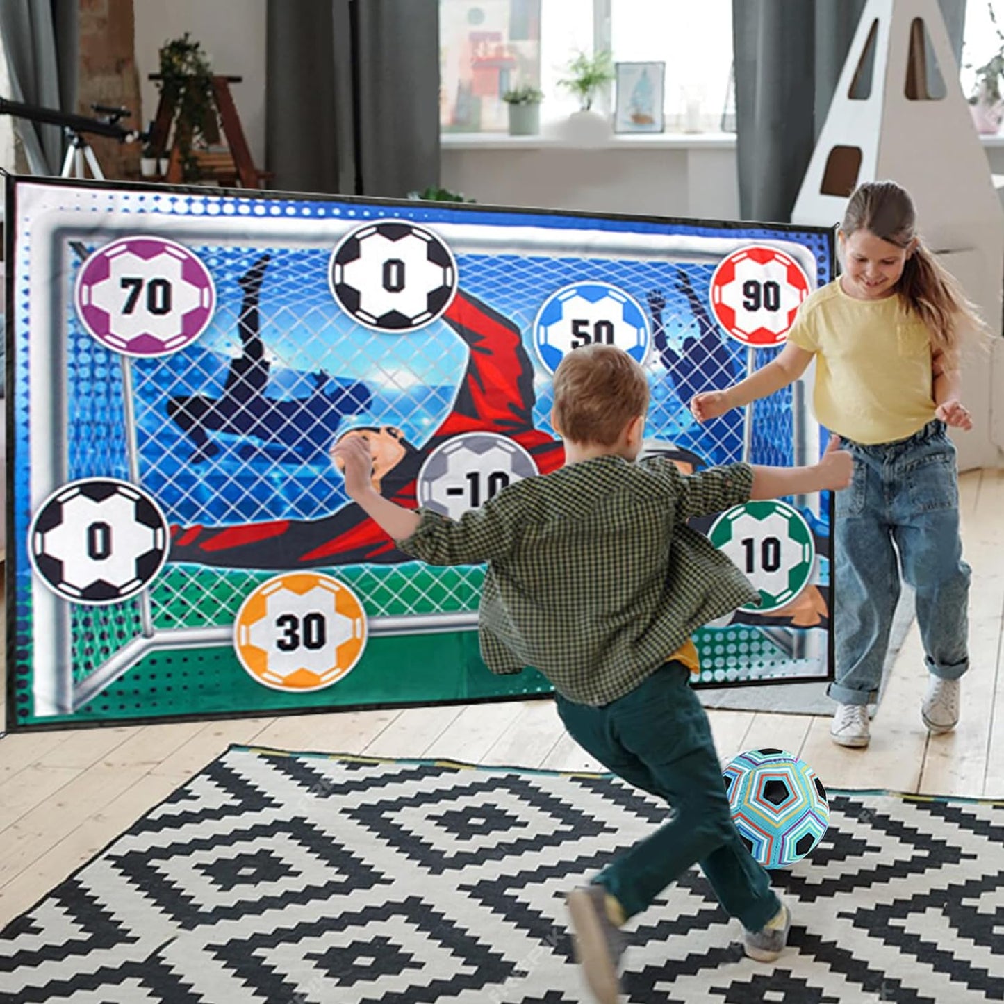 🎉New Hot Sales - 49% OFF💥Soccer Ball Game Set for Kids