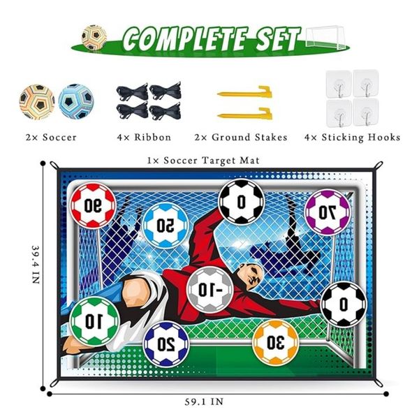 🎉New Hot Sales - 49% OFF💥Soccer Ball Game Set for Kids