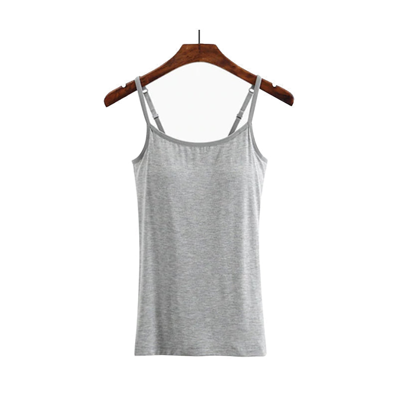 🏆LAST DAY SALE 49% OFF - Loose-fitting Tank Top With Built-in Bra