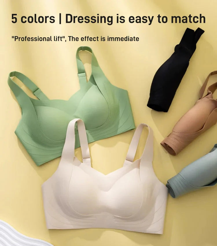 Japanese Lifting Seamless Push-up Correction Adjustment Bra