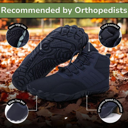 Non-slip & Waterproof Winter Barefoot Shoes (Unisex)