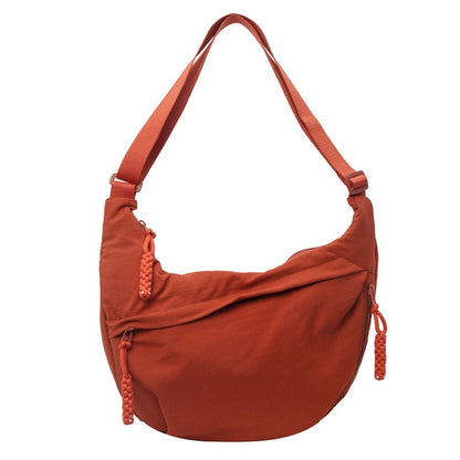 😍Designer Direct Sales👜Women's Fashion Plain Colour Crossbody Hobo Bag