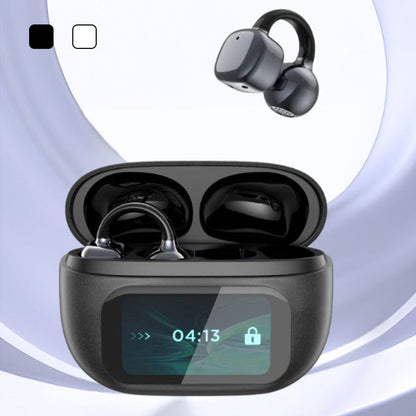 ⏳65% off for a limited time 💥 High-tech headphones for 2035 🎧 Smart Translator Headphones with Ear Clips and Smart Colour Screen