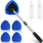 Car windshield cleaning set – extendable and 180° rotatable