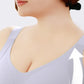 Damen ungenähtes, unterstützendes Wireless-BH in Plus-Size