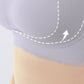 Damen ungenähtes, unterstützendes Wireless-BH in Plus-Size
