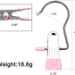 💥2025 Hot Sale - 50% Off💥 Stainless Clip Space Saving Clothespin Hat and Trouser Storage Hanging Travel Hook