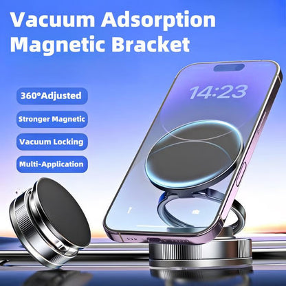 360° einstellbarer magnetischer  Vakuum-Telefonhalter