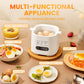 Mini multifunctional egg cooker set with smart touch panel