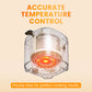Mini multifunctional egg cooker set with smart touch panel
