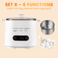 Mini multifunctional egg cooker set with smart touch panel