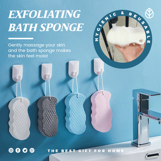 🎁 Zwei kaufen, eins gratis! 🧽✨ Superweiche Peeling-Badekugel – sanfte Pflege für die Haut