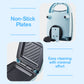 Compact multifunctional sandwich maker with quick heating function