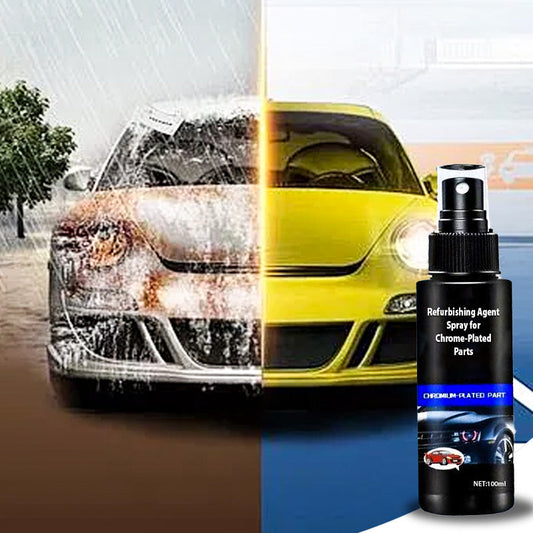 Renovierungsspray für verchromte Teile