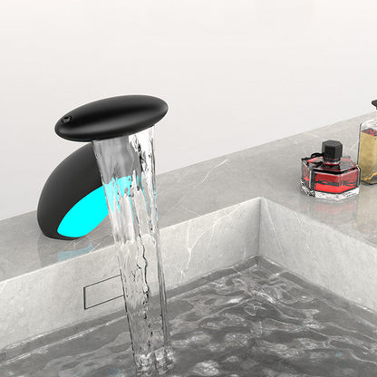 360° Rotierender Ausziehbarer Waschbeckenhahn mit 4 Wasserstrahlmodi & LED-Leuchte