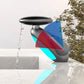 360° Rotierender Ausziehbarer Waschbeckenhahn mit 4 Wasserstrahlmodi & LED-Leuchte