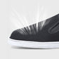Men's breathable fabric slip-on work shoes