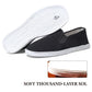 Men's breathable fabric slip-on work shoes