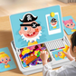 Magnetic dress-up puzzles for children