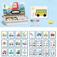 Magnetic dress-up puzzles for children