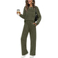 ⏳Limitiertes 50 % Rabatt⏰Loungeset für Damen (Top & Hose)👚👖