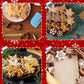 24-teiliges Weihnachts-Ausstechformen-Set aus Edelstahl