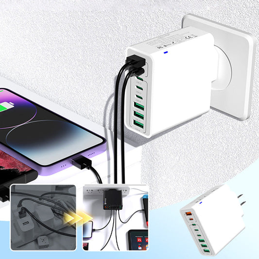 🔥Neuprodukt-Sonderangebot🔥Multi-Port 150-W-Schnellladegerät für Mobiltelefone🔌