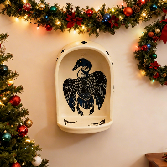 Handgefertigte dekorative Wandnische