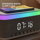 🎵 ALL-IN-ONE BLUETOOTH-LAUTSPRECHER – 15W Qi-Schnellladung • LED-Wecker • Ambientebeleuchtung • Klare Klangqualität